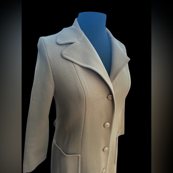 NWOT? Vintage Italian Wool Coat Handmade for “The Mediterranean” in Seattle - Picture 9 of 14